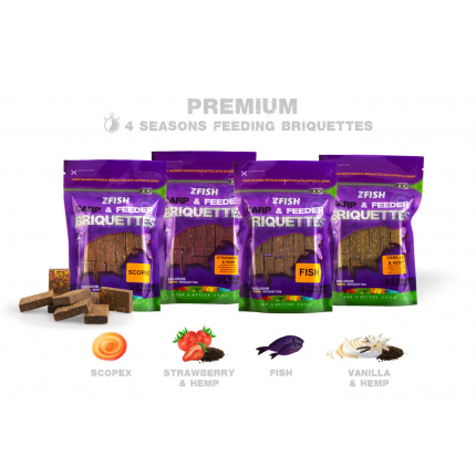 Zfish Zakrmovacie Brikety Carp & Feeder Briquettes 220 g