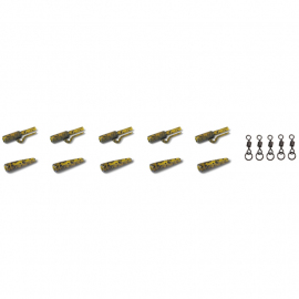 Anaconda sada Jungle Safety Lead Clip Kit jungle zelená 5ks