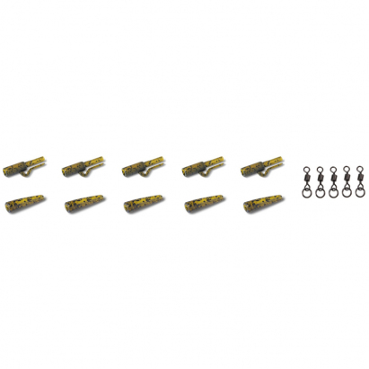 Anaconda sada Jungle Safety Lead Clip Kit jungle zelená 5ks