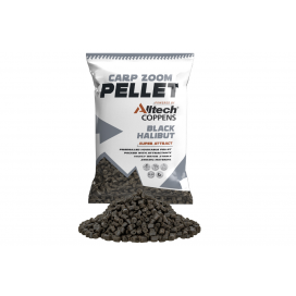 Black Halibut Pellet s otvorem - 800 g/8 mm