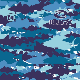 ILLEX Nákrčník Original Buff Blue Coolnet UV+ ILLEX Nákrčník Original Buff Blue Coolnet UV+