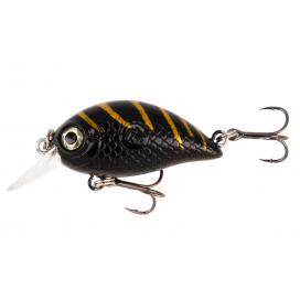 Mikado Wobler Shimmy 34mm/3.0g/black Tiger Plovoucí 1 Ks Mikado Wobler Shimmy 34mm/3.0g/black Tiger Plovoucí 1 Ks
