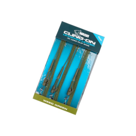 Nash Montáž Cling-On Leadcore Lead Clip Leader Weed 3ks