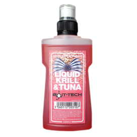 Bait-Tech Posilňovač Liquid Krill & Tuna 250ml