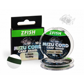 Zfish Šňůrka MizuCord Carp Braid Line 10 m