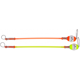 Mikado signalizátor hanger s polystyrénom a hadičkou 25cm veľ. m červené a žlté 10 ks