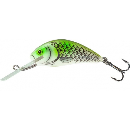 Salmo Wobler Hornet Sinking Olive Hot Spot 4 cm