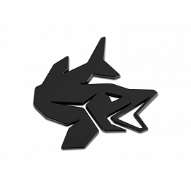 3D nálepka Delphin PIKE