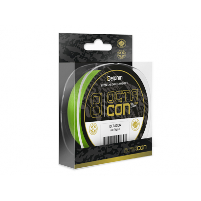 Delphin OctaCON / fluo zelená - 0,10mm 6,2kg 135m
