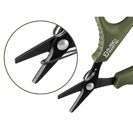 Delphin Nůžky S Vroubky BladeX Short SS