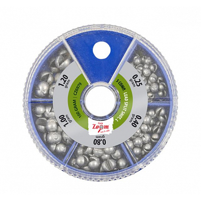 Sada broků 5 Lead Split Shot - 100 g/ vel.L