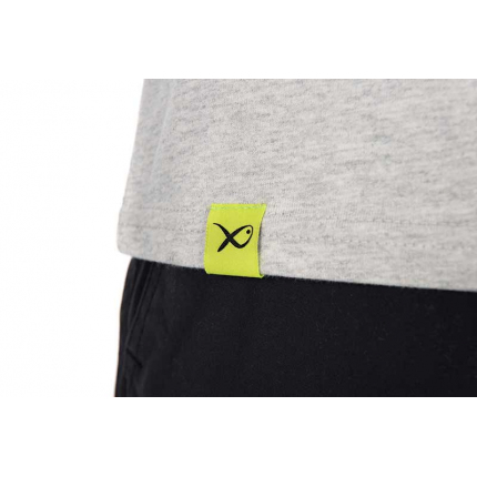 Matrix Mini Logo Tričko – Sivé