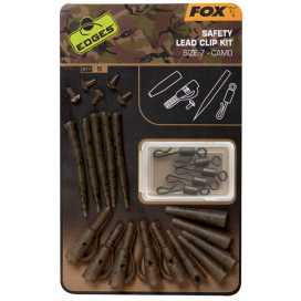 Fox Záveska edges Camo Safety Lead Clip Kit 7
