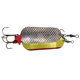 Effzett Plandavka Scales Spoon Sinking Silver Gold 8cm 45g