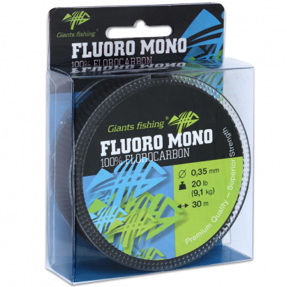 Giants Fishing Náväzcový vlasec 100% Florocarbon 30m|0,35mm/20llb(9,1kg) Giants Fishing Náväzcový vlasec 100% Florocarbon 30m|0,35mm/20llb(9,1kg)