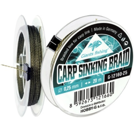 Giants Fishing - Carp Sinking Braid 20m | 0,12mm