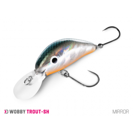 Delphin Wobler WOBBY TROUT-SH Mirror 4 cm 4 g Delphin Wobler WOBBY TROUT-SH Mirror 4 cm 4 g