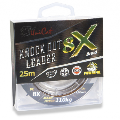 Uni Cat Šnúra Knock Out Leader 8-X 25 m