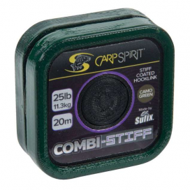Carp Spirit Combi Stiff-Coated Braid - Camo Green 20m 25lb