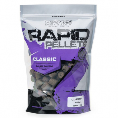 Mivardi Pelety Rapid Classic Halibut 10kg