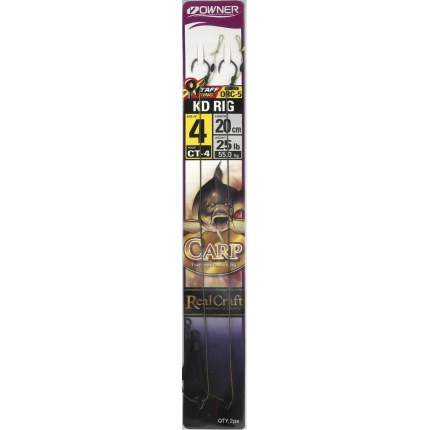 kaprový nadväzec Owner KD Rig /2ks/ ORC5.06