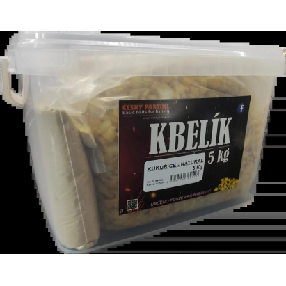 Český Partikl Varená kukurica 5kg vedro + darček