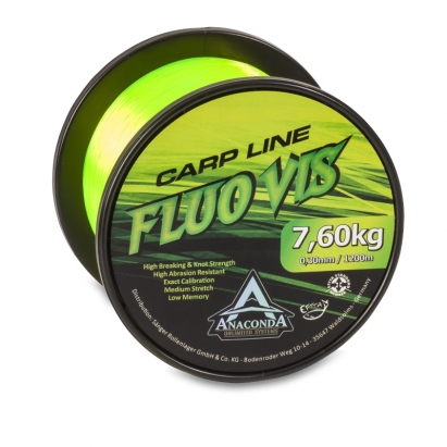 Anaconda Vlasec Fluo Vis 1200m 0,33mm Anaconda Vlasec Fluo Vis 1200m 0,33mm