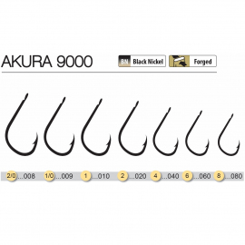 Akcia Háčiky Trabucco Akura 9000 15ks