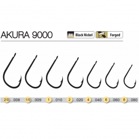 Akcia Háčiky Trabucco Akura 9000 15ks