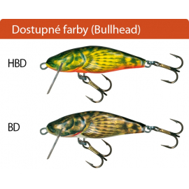 Salmo rybárske woblery BULLHEAD BD4S farba BD