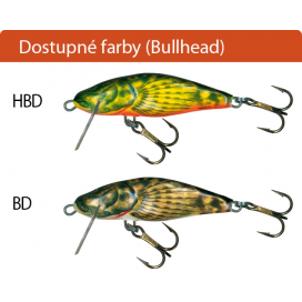 Salmo rybárske woblery BULLHEAD BD4S farba BD