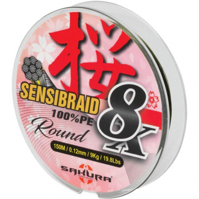 Sakura splietaná šnúra Sensibraid 8X 150m