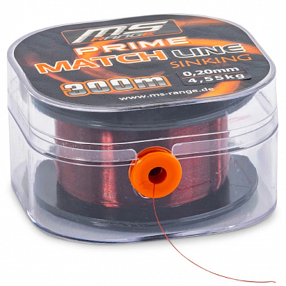 MS Range vlasec Prime Match Line 300 m Coffee Gold 0,20mm