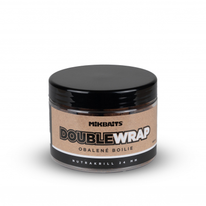 Mikbaits ManiaQ Double Wrap Boilie NutraKRILL 500ml 24mm