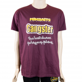 Mikbaits oblečenie - Tričko Gangster burgundy 3XL
