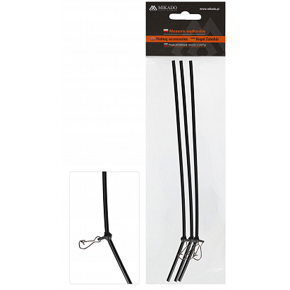 Mikado tube anti tangle s karabínkou 20cm 3 ks. Mikado tube anti tangle s karabínkou 20cm 3 ks.