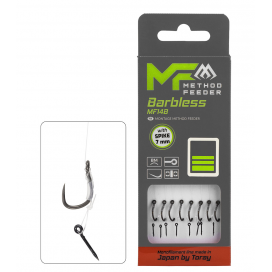 Mikado Návazec Mf Mf14 S Jehlou Háček Bez Protihrotu 4 / Vlasec: 0.28mm/10cm 8 Ks