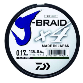 Daiwa Šnúra J-Braid X4 Žltá