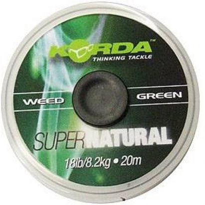 Korda Náväzcová Šnúra Super Natural Weed Green 18lbs