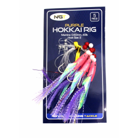 NGT Mořský návazec Hookkai Rig Purple 2