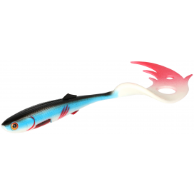 Mikado nástraha sicario pike tail 8.5cm/bleeding blue 4 ks Mikado nástraha sicario pike tail 8.5cm/bleeding blue 4 ks