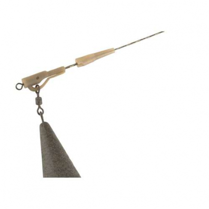 Fox Prevleky Edges Safety Lead Clip Tail Rubbers Khaki