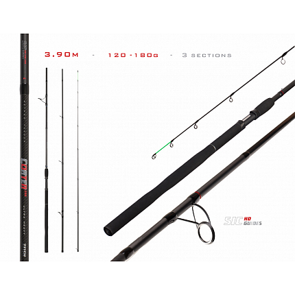 Zfish Prut Corten Method Heavy Feeder 3,9 m 180 g 3 díl