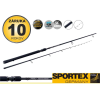 Sportex Prút Rapid Feeder Medium 3diel Variant: 360cm / 80-150g