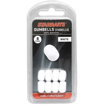 Starbaits Plávajúce Nástraha Dumbells 8ks
