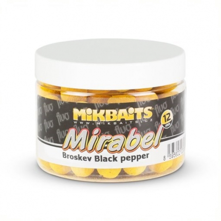 Mikbaits Mirabel Fluo boilies 150 ml 12 mm
