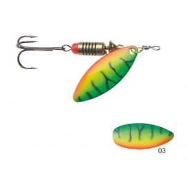 Mistrall rotačná blyskáč SORIUS veľ. 1, 4g, farba 03 Mistrall rotačná blyskáč SORIUS veľ. 1, 4g, farba 03