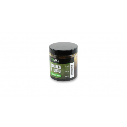 Nikl Boilies V Dipu Scopex & Squid 250 ml