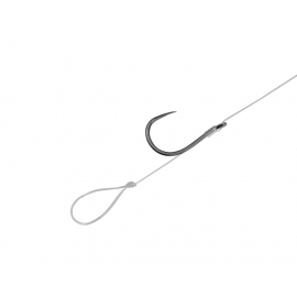 Feederový náväzec Delphin FLR Loop / 6ks 8cm #6 SM