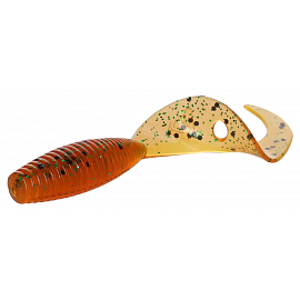 Mikado nástraha twister 38mm/ orange pepper 10 ks